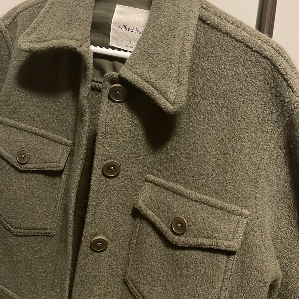 “The Ganna” Shirt Jacket by Wilfred Free. The condition of the item is brand new - Picture 3 of 3